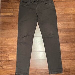 Zara Men's Dark Green Straight Jeans